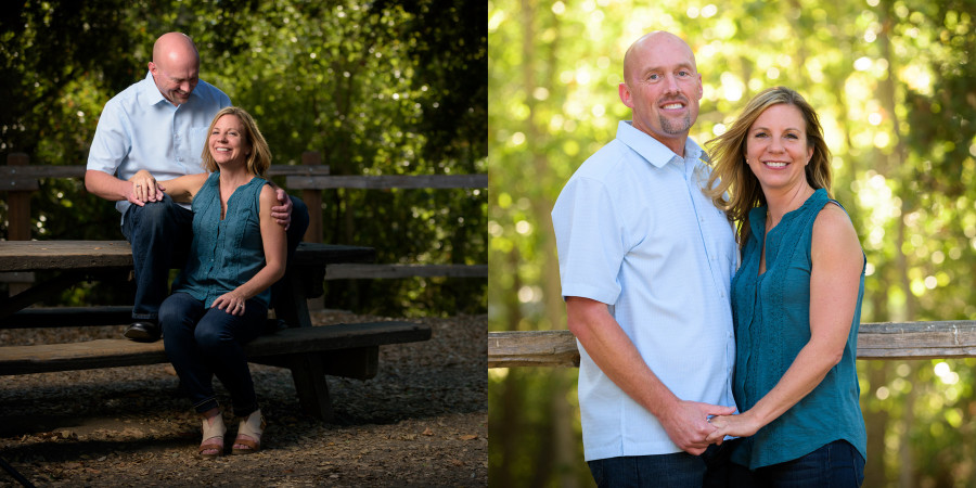 Vasona Park Engagement / Family Photos - Sarah and Steve - by Bay Area wedding photographer Chris Schmauch