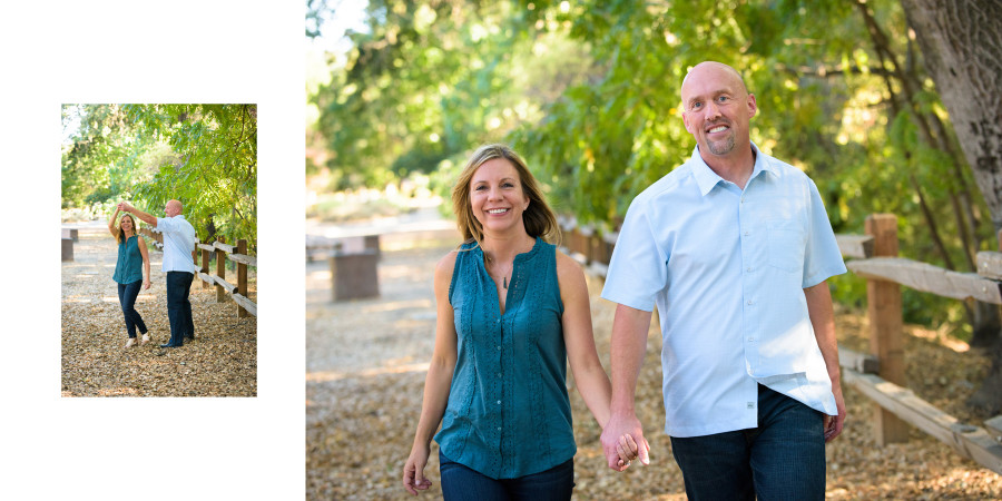 Vasona Park Engagement / Family Photos - Sarah and Steve - by Bay Area wedding photographer Chris Schmauch