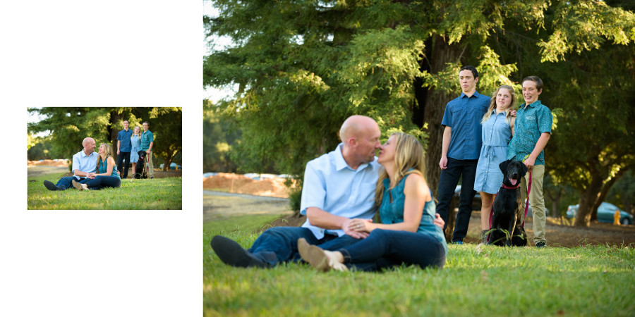 Vasona Park Engagement / Family Photos - Sarah and Steve - by Bay Area wedding photographer Chris Schmauch