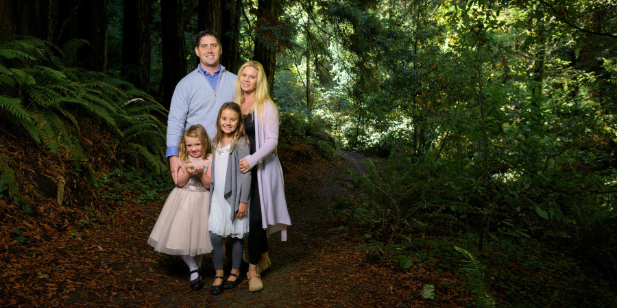 Nisene Marks Family and Maternity Photos - Aptos - Monica, Bob and Kids - photos by Bay Area family photographer Chris Schmauch www.GoodEyePhotography.com 