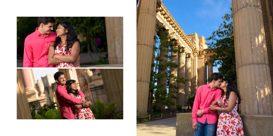 Palace of Fine Arts Engagement Photography - San Francisco - Astha and Chris - by Bay Area wedding photographer Chris Schmauch www.GoodEyePhotography.com