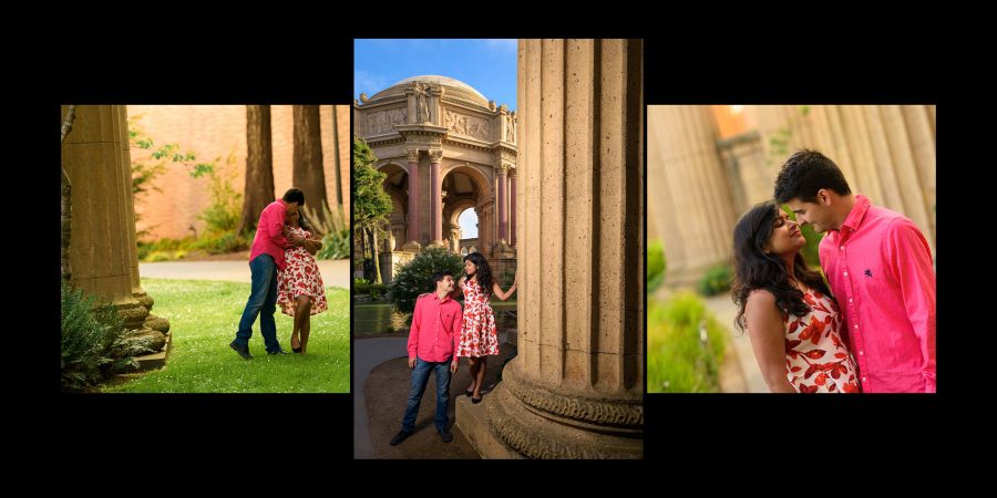 Palace of Fine Arts Engagement Photography - San Francisco - Astha and Chris - by Bay Area wedding photographer Chris Schmauch www.GoodEyePhotography.com