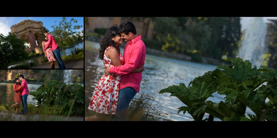 Palace of Fine Arts Engagement Photography - San Francisco - Astha and Chris - by Bay Area wedding photographer Chris Schmauch www.GoodEyePhotography.com