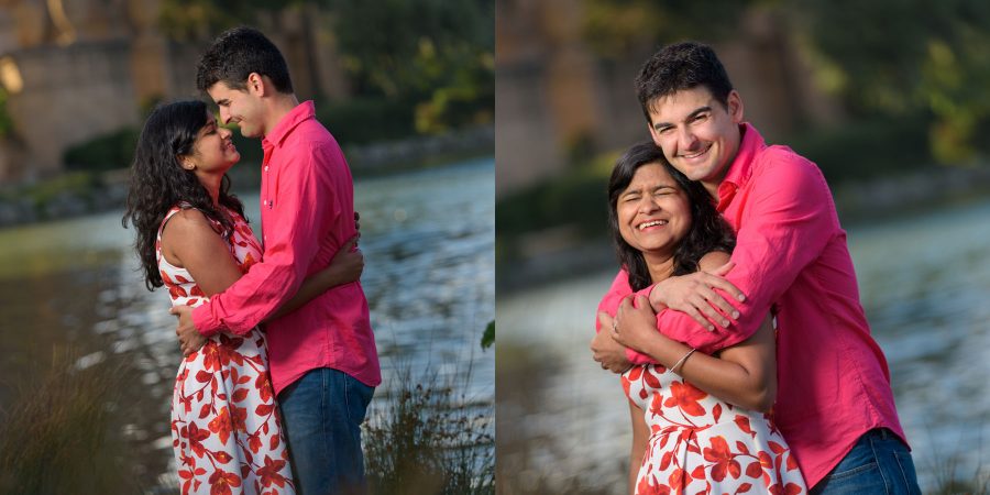 Palace of Fine Arts Engagement Photography - San Francisco - Astha and Chris - by Bay Area wedding photographer Chris Schmauch www.GoodEyePhotography.com