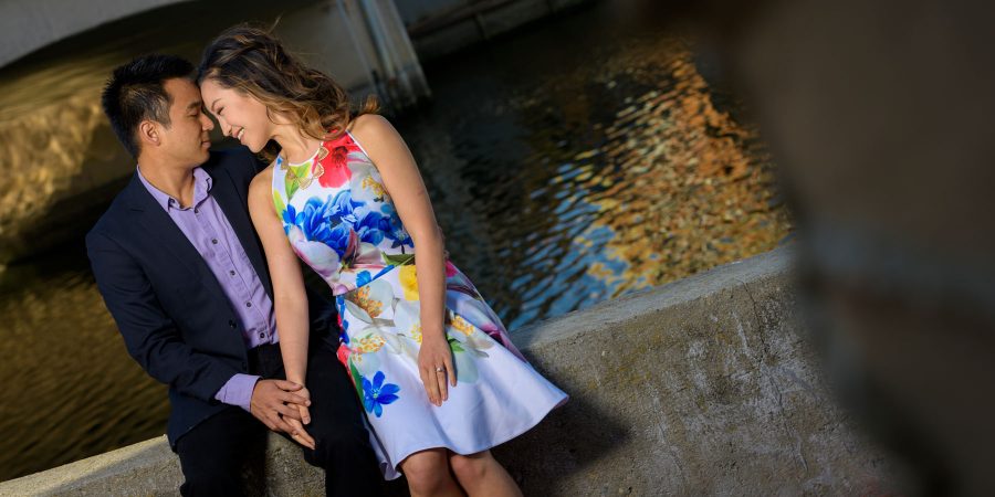 Capitola Beach and Natural Bridges Engagement Photos - Melody and Justin - by Bay Area wedding photographer Chris Schmauch