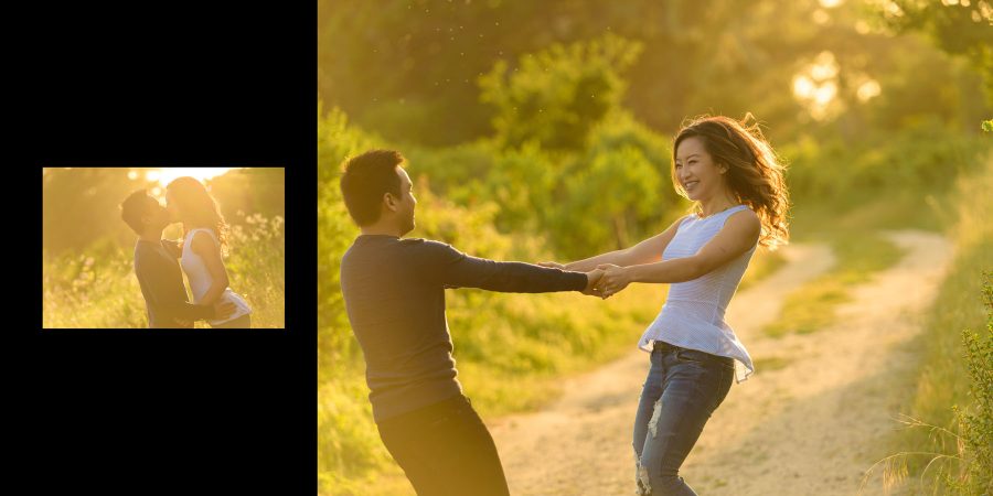 Capitola Beach and Natural Bridges Engagement Photos - Melody and Justin - by Bay Area wedding photographer Chris Schmauch