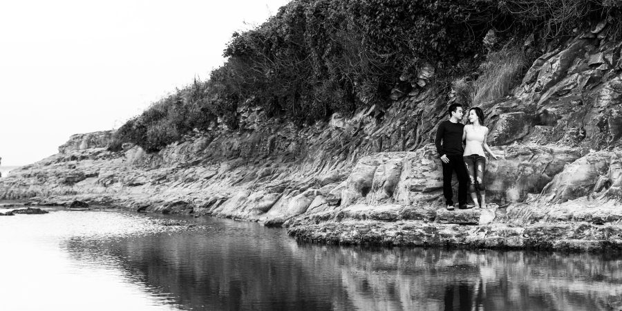 Capitola Beach and Natural Bridges Engagement Photos - Melody and Justin - by Bay Area wedding photographer Chris Schmauch