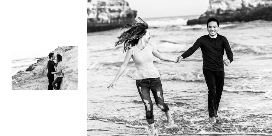 Capitola Beach and Natural Bridges Engagement Photos - Melody and Justin - by Bay Area wedding photographer Chris Schmauch