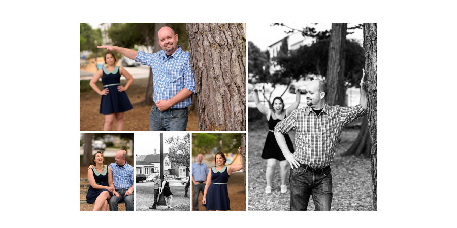 Pacific Grove Public Library engagement photos - Lovers Point - Hannah and Graham - by Bay Area wedding photographer Chris Schmauch