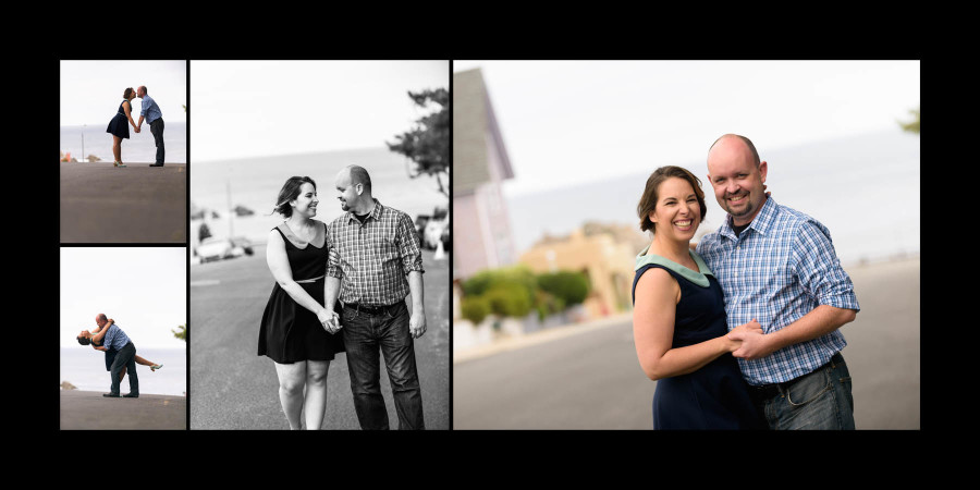 Pacific Grove Public Library engagement photos - Lovers Point - Hannah and Graham - by Bay Area wedding photographer Chris Schmauch