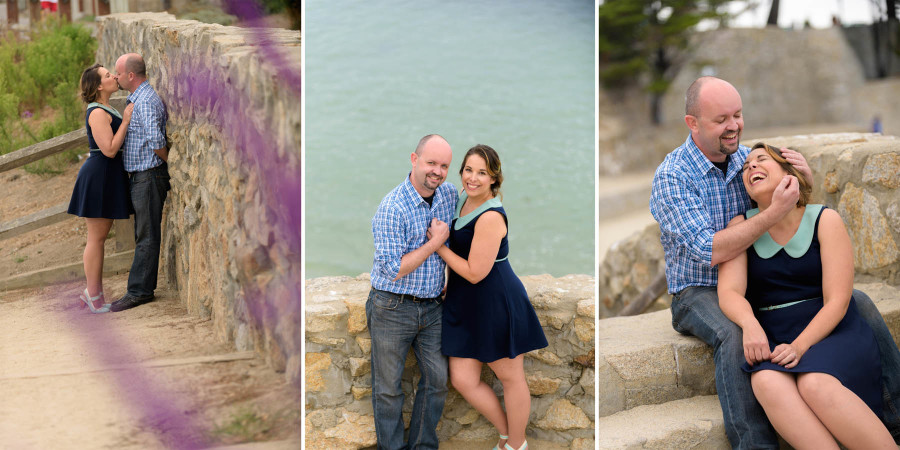 Pacific Grove Public Library engagement photos - Lovers Point - Hannah and Graham - by Bay Area wedding photographer Chris Schmauch