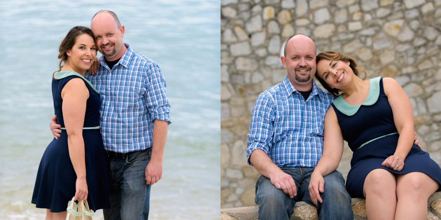 Pacific Grove Public Library engagement photos - Lovers Point - Hannah and Graham - by Bay Area wedding photographer Chris Schmauch