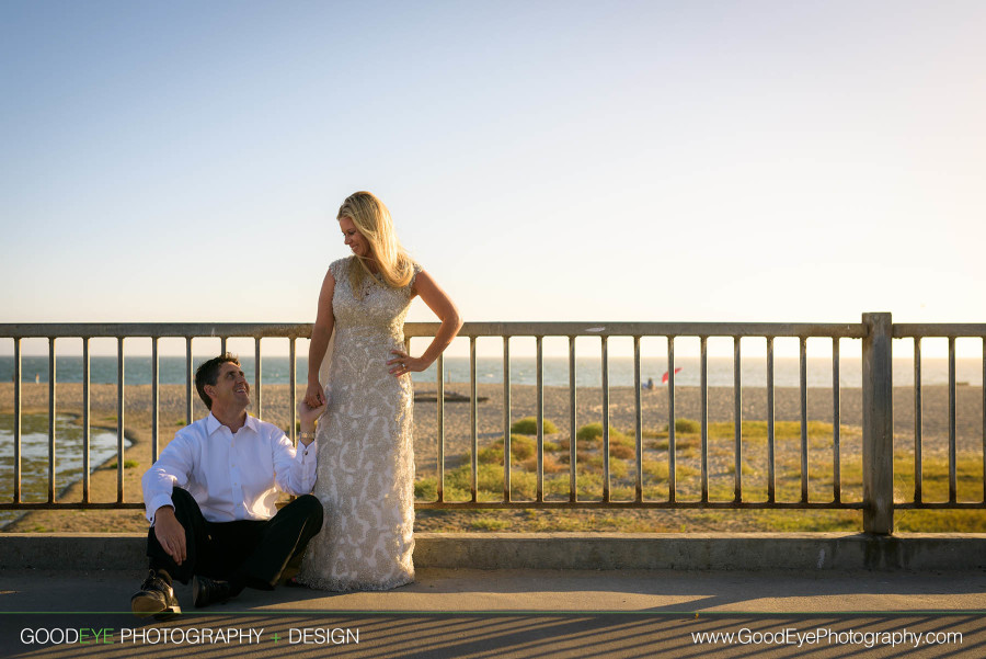 Bridal Portrait Photography at Seacliff Beach in Aptos, California