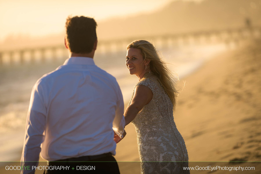 Bridal Portrait Photography at Seacliff Beach in Aptos, California