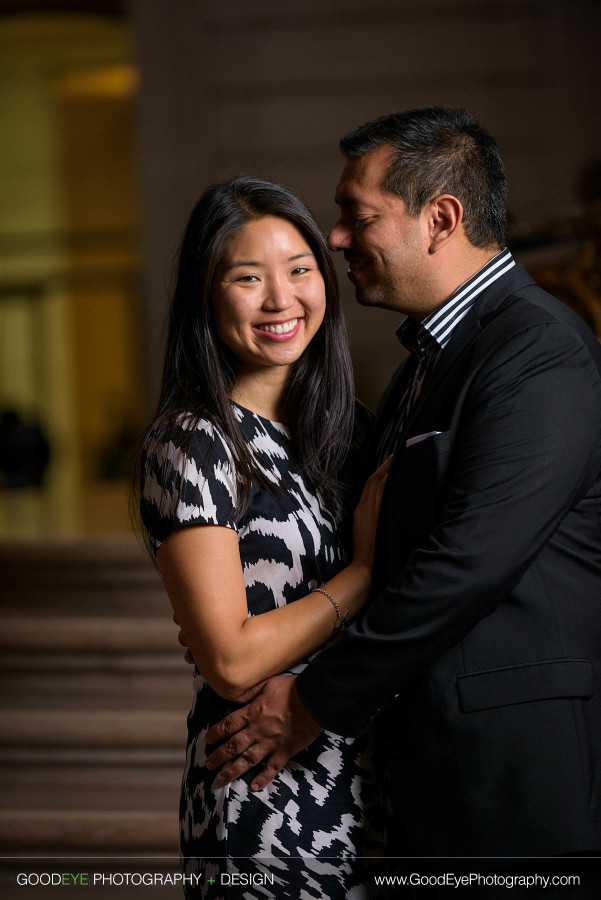 Engagement Photos at San Francisco City Hall - Jamie and Will - by Bay Area wedding photographer Chris Schmauch