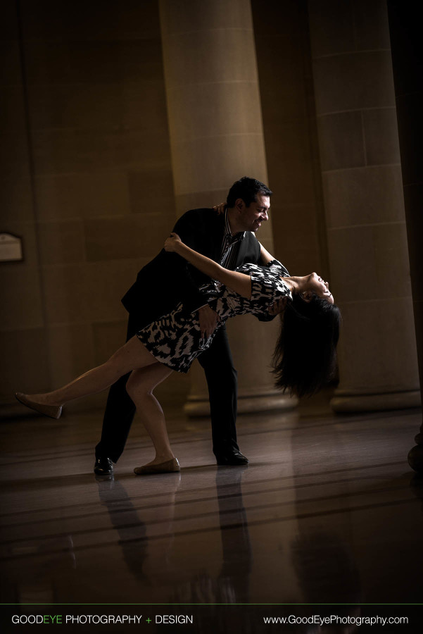 Engagement Photos at San Francisco City Hall - Jamie and Will - by Bay Area wedding photographer Chris Schmauch