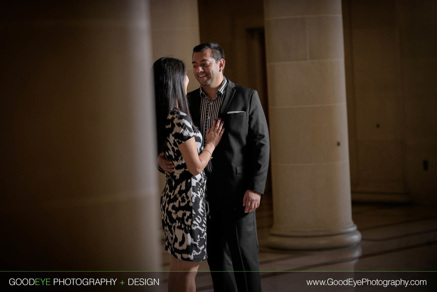 Engagement Photos at San Francisco City Hall - Jamie and Will - by Bay Area wedding photographer Chris Schmauch