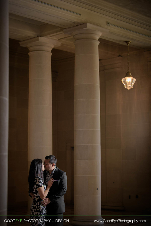 Engagement Photos at San Francisco City Hall - Jamie and Will - by Bay Area wedding photographer Chris Schmauch