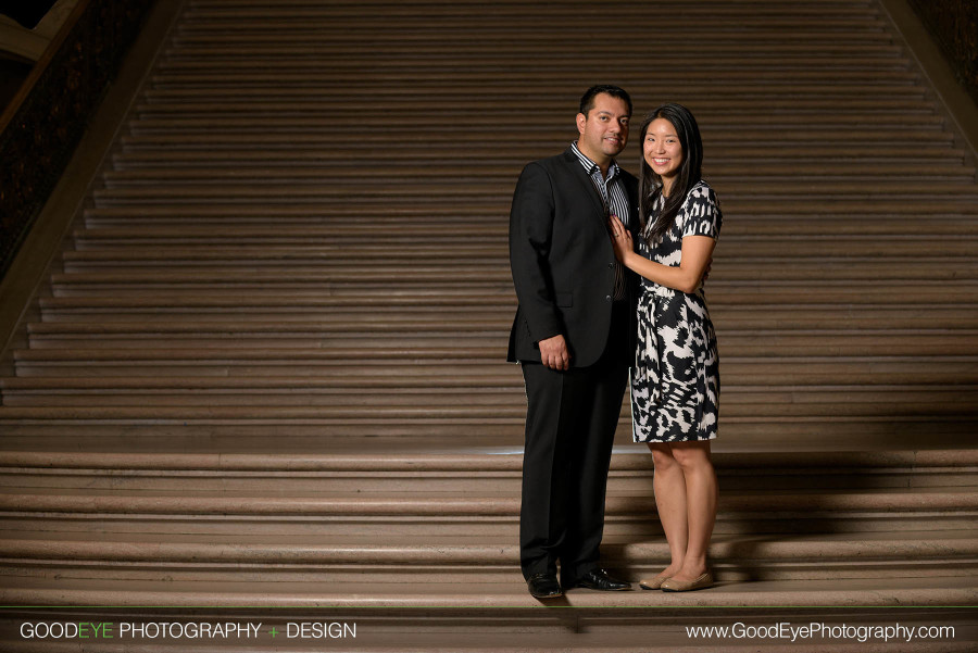 Engagement Photos at San Francisco City Hall - Jamie and Will - by Bay Area wedding photographer Chris Schmauch