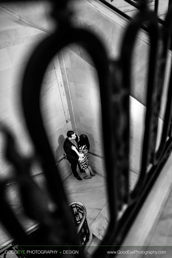 Engagement Photos at San Francisco City Hall - Jamie and Will - by Bay Area wedding photographer Chris Schmauch