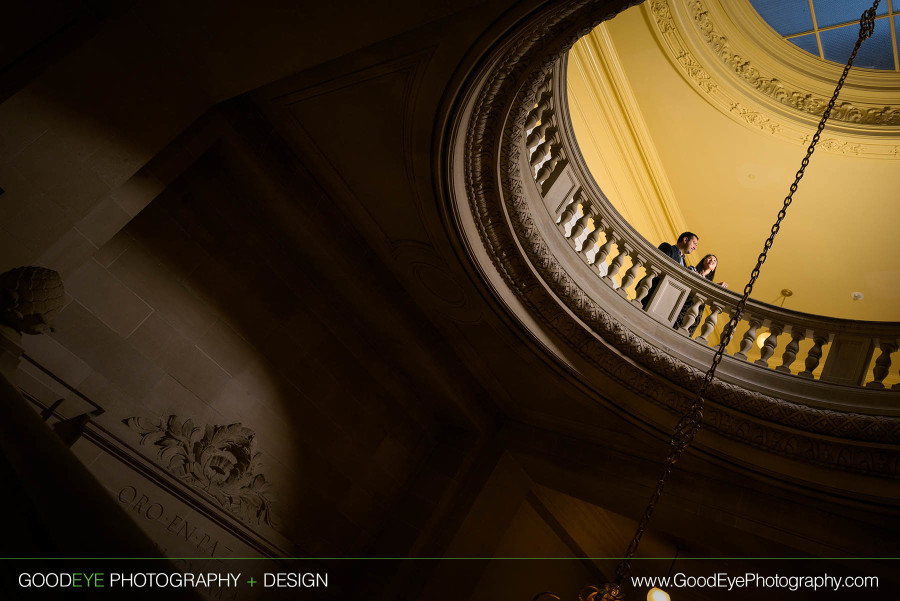 Engagement Photos at San Francisco City Hall - Jamie and Will - by Bay Area wedding photographer Chris Schmauch