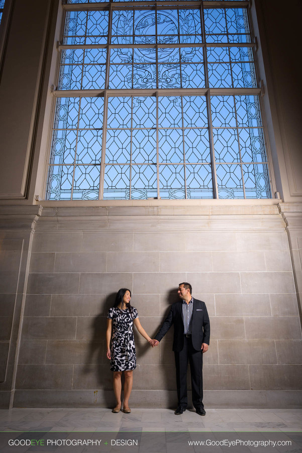 Engagement Photos at San Francisco City Hall - Jamie and Will - by Bay Area wedding photographer Chris Schmauch