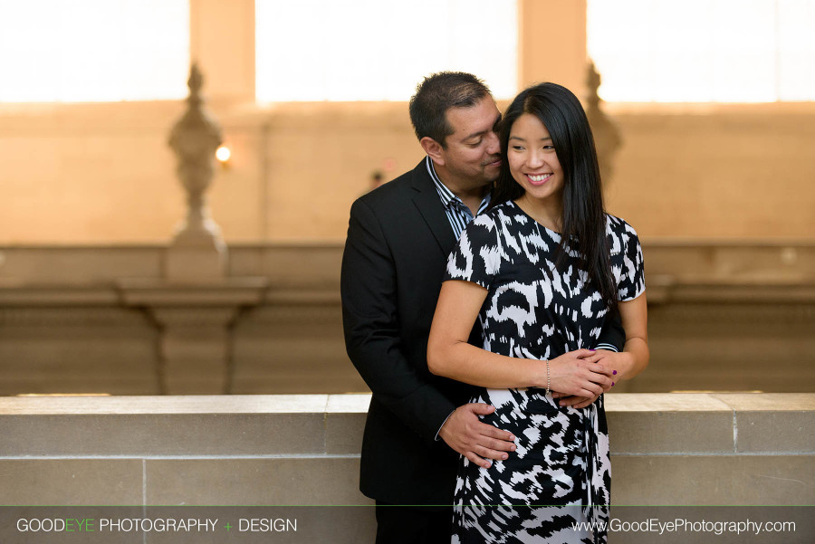 Engagement Photos at San Francisco City Hall - Jamie and Will - by Bay Area wedding photographer Chris Schmauch