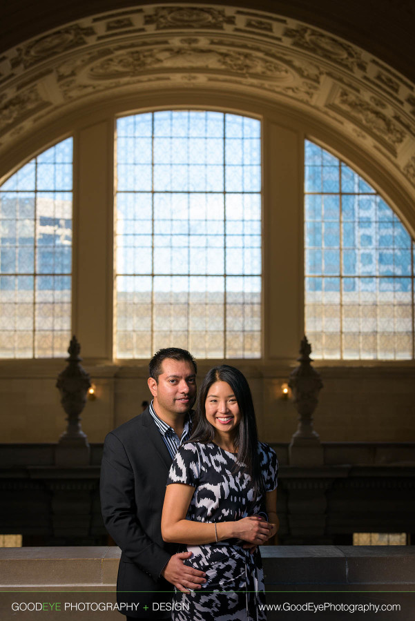 Engagement Photos at San Francisco City Hall - Jamie and Will - by Bay Area wedding photographer Chris Schmauch