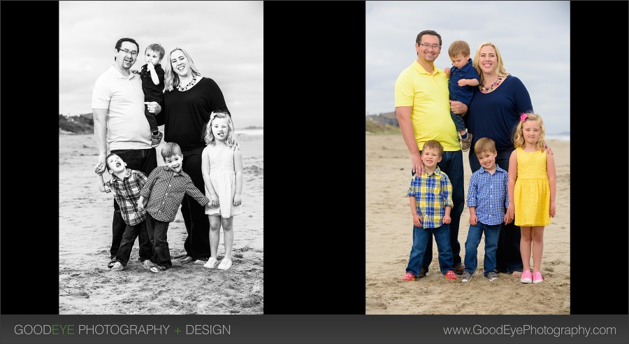 Pajaro Dunes family photography - by Bay Area portrait photographer Chris Schmauch www.GoodEyePhotography.com