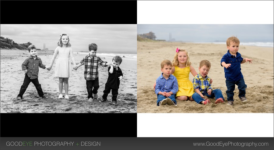 Pajaro Dunes family photography - by Bay Area portrait photographer Chris Schmauch www.GoodEyePhotography.com