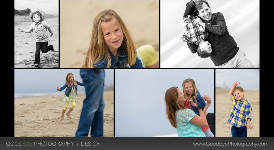 Pajaro Dunes family photography - by Bay Area portrait photographer Chris Schmauch www.GoodEyePhotography.com