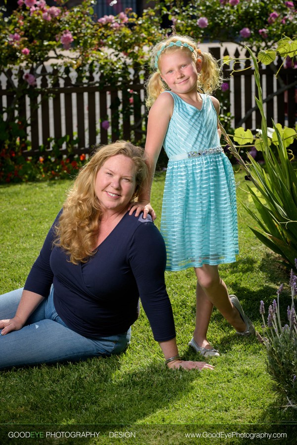 Mother Daughter Portraits in Aptos - by Bay Area commercial photographer Chris Schmauch
