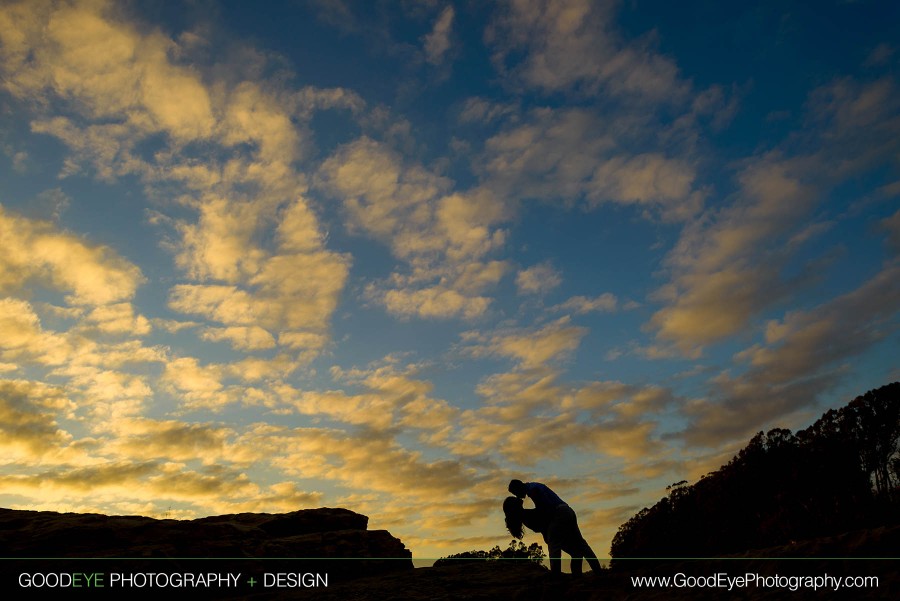 Engagement photos at Natural Bridges Beach in Santa Cruz – by Bay Area wedding photographer Chris Schmauch www.bestbayareaweddingphotographers.com