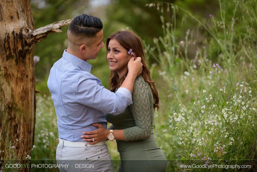 Engagement photos at Natural Bridges Beach in Santa Cruz – by Bay Area wedding photographer Chris Schmauch www.bestbayareaweddingphotographers.com