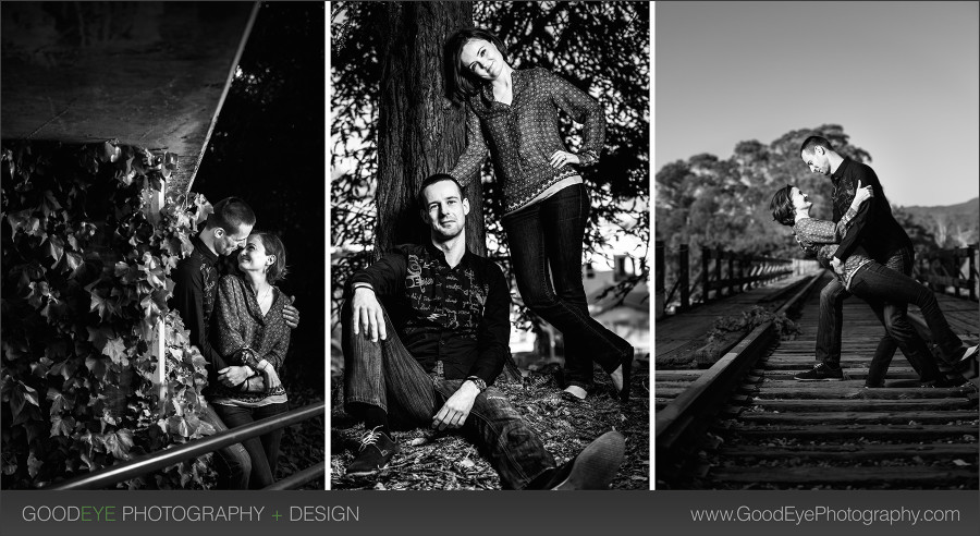 Capitola Beach Engagement Photos - Alexandra and Adam - photography by Bay Area wedding photographer Chris Schmauch www.GoodEyePhotography.com 