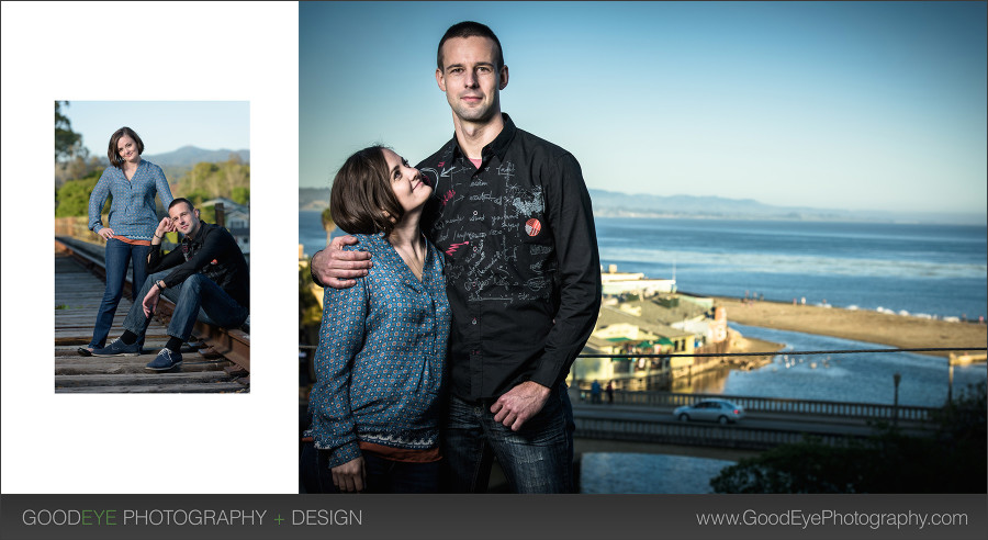 Capitola Beach Engagement Photos - Alexandra and Adam - photography by Bay Area wedding photographer Chris Schmauch www.GoodEyePhotography.com 