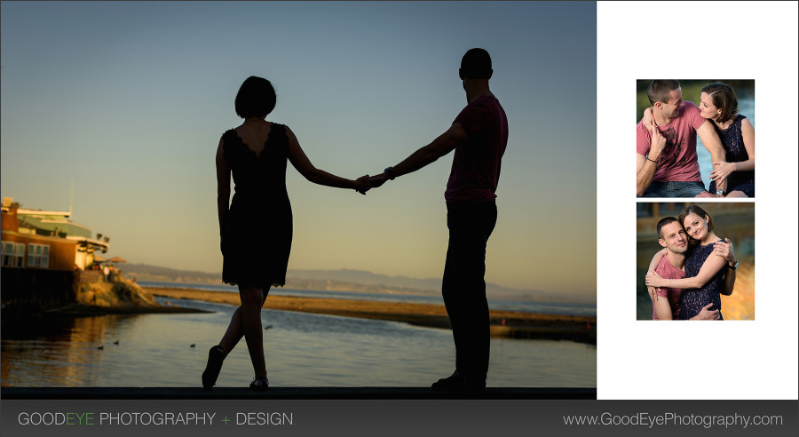 Capitola Beach Engagement Photos - Alexandra and Adam - photography by Bay Area wedding photographer Chris Schmauch www.GoodEyePhotography.com 