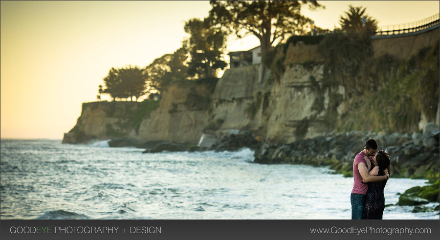 Capitola Beach Engagement Photos - Alexandra and Adam - photography by Bay Area wedding photographer Chris Schmauch www.GoodEyePhotography.com 