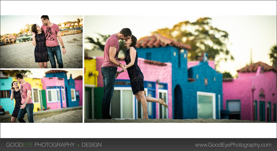 Capitola Beach Engagement Photos - Alexandra and Adam - photography by Bay Area wedding photographer Chris Schmauch www.GoodEyePhotography.com 