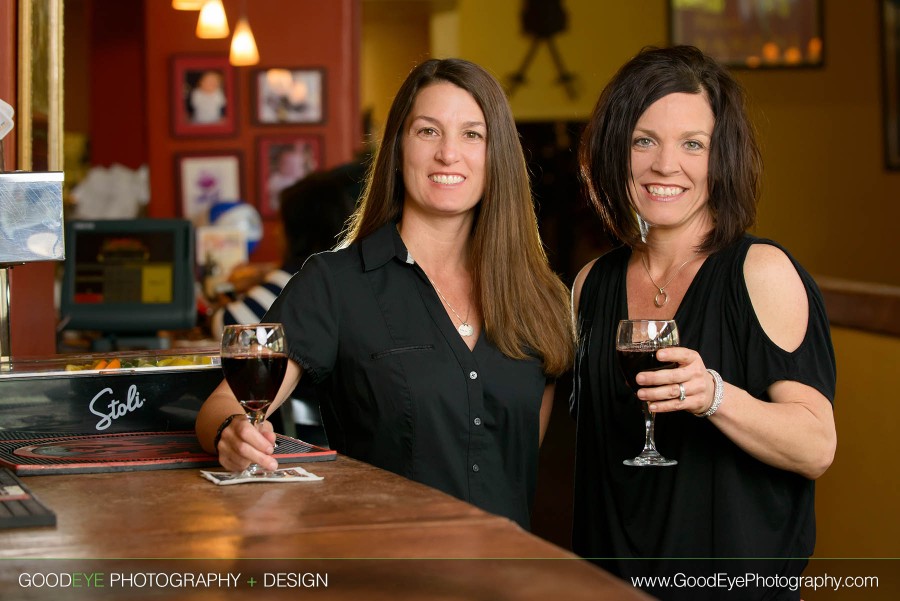 Tracy and Kelly - Kianti's Owners - Photos by Bay Area Portrait Photographer Chris Schmauch www.GoodEyePhotography.com