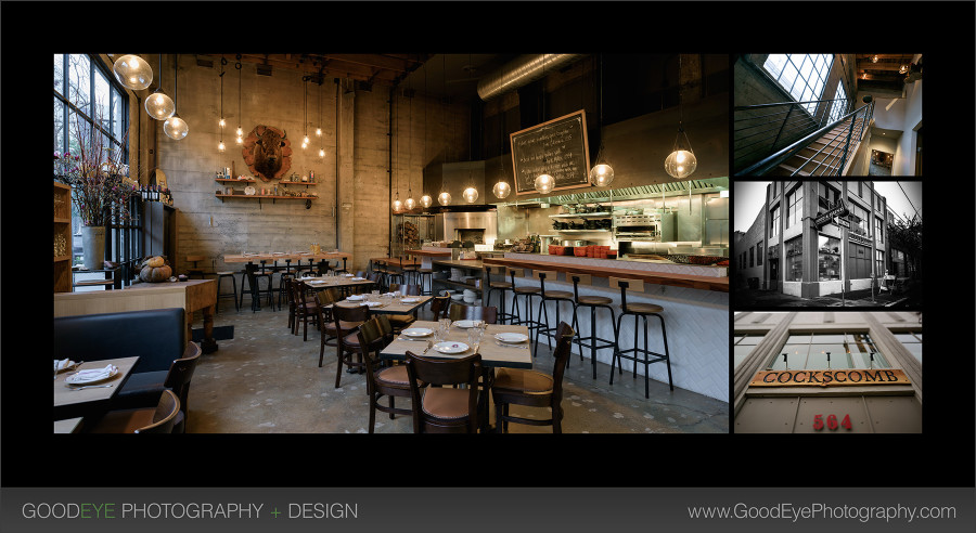 Cockscomb Restaurant – Architectural Interiors – San Francisco – By Bay Area Architecture photographer Chris Schmauch www.GoodEyePhotography.com 