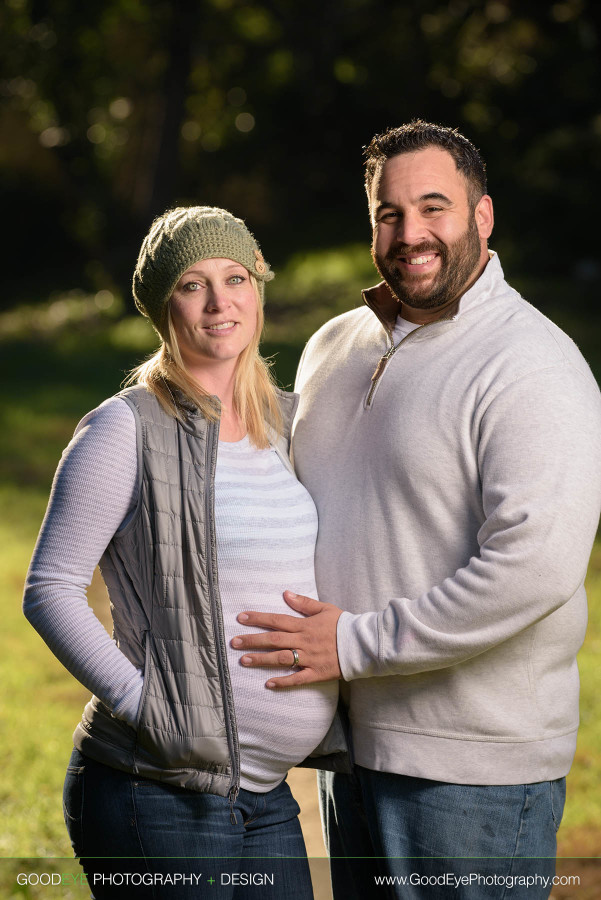 Stevie and Angelo Maternity Photography – Covered Bridge Park, Felton – by Bay Area photographer Chris Schmauch www.GoodEyePhotography.com 