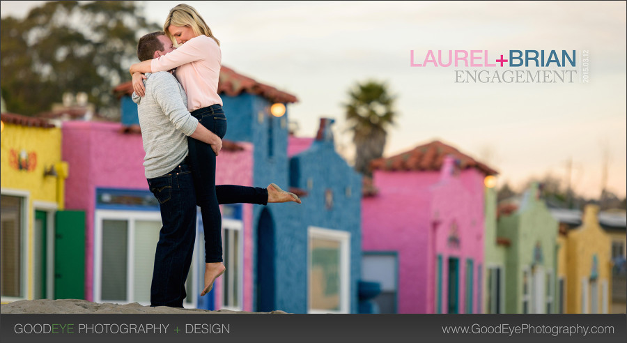 Capitola Beach Engagement Photography - Laurel and Brian - photos by Bay Area engagement photographer Chris Schmauch www.GoodEyePhotography.com