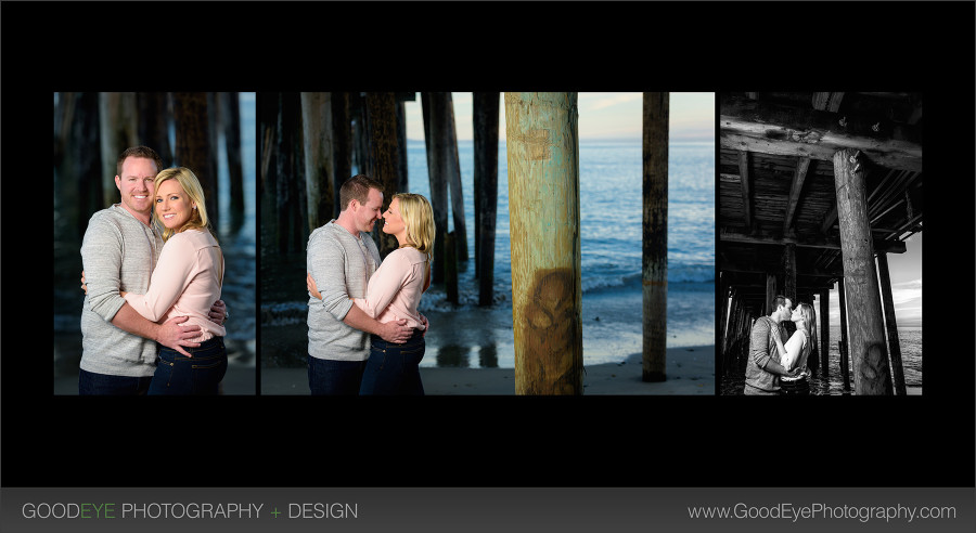 Capitola Beach Engagement Photography - Laurel and Brian - photos by Bay Area engagement photographer Chris Schmauch www.GoodEyePhotography.com 