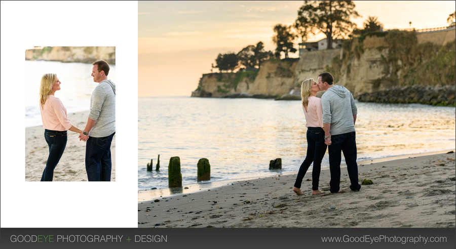 Capitola Beach Engagement Photography - Laurel and Brian - photos by Bay Area engagement photographer Chris Schmauch www.GoodEyePhotography.com 