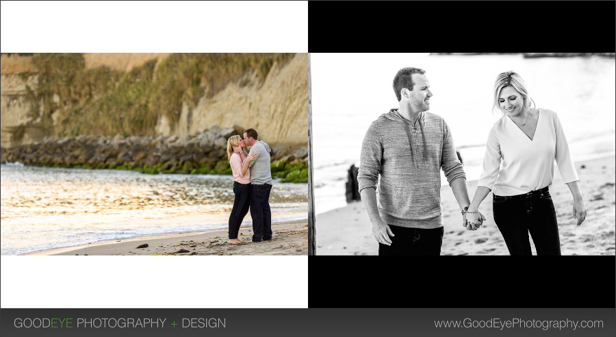 Capitola Beach Engagement Photography - Laurel and Brian - photos by Bay Area engagement photographer Chris Schmauch www.GoodEyePhotography.com 