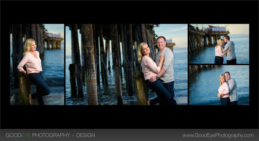 Capitola Beach Engagement Photography - Laurel and Brian - photos by Bay Area engagement photographer Chris Schmauch www.GoodEyePhotography.com 