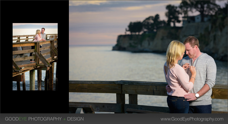 Capitola Beach Engagement Photography - Laurel and Brian - photos by Bay Area engagement photographer Chris Schmauch www.GoodEyePhotography.com 