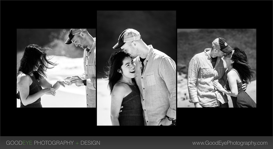 Panther Beach Santa Cruz Proposal Photography - by Chris Schmauch www.GoodEyePhotography.com 