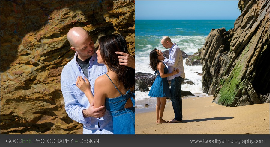 Panther Beach Santa Cruz Proposal Photography - by Chris Schmauch www.GoodEyePhotography.com 